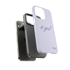 It girl iPhone Case
