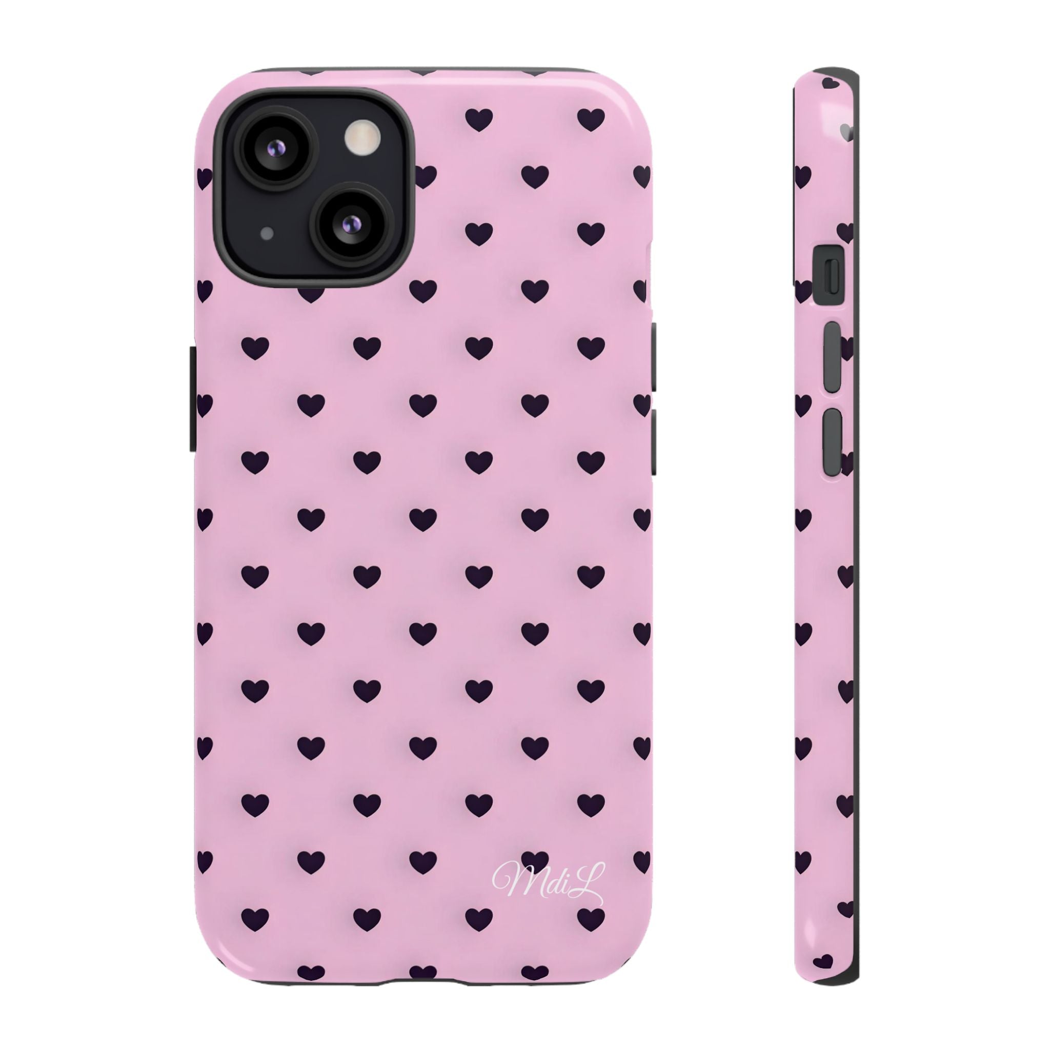 Dotted Hearts | Pink - Mare di Luna