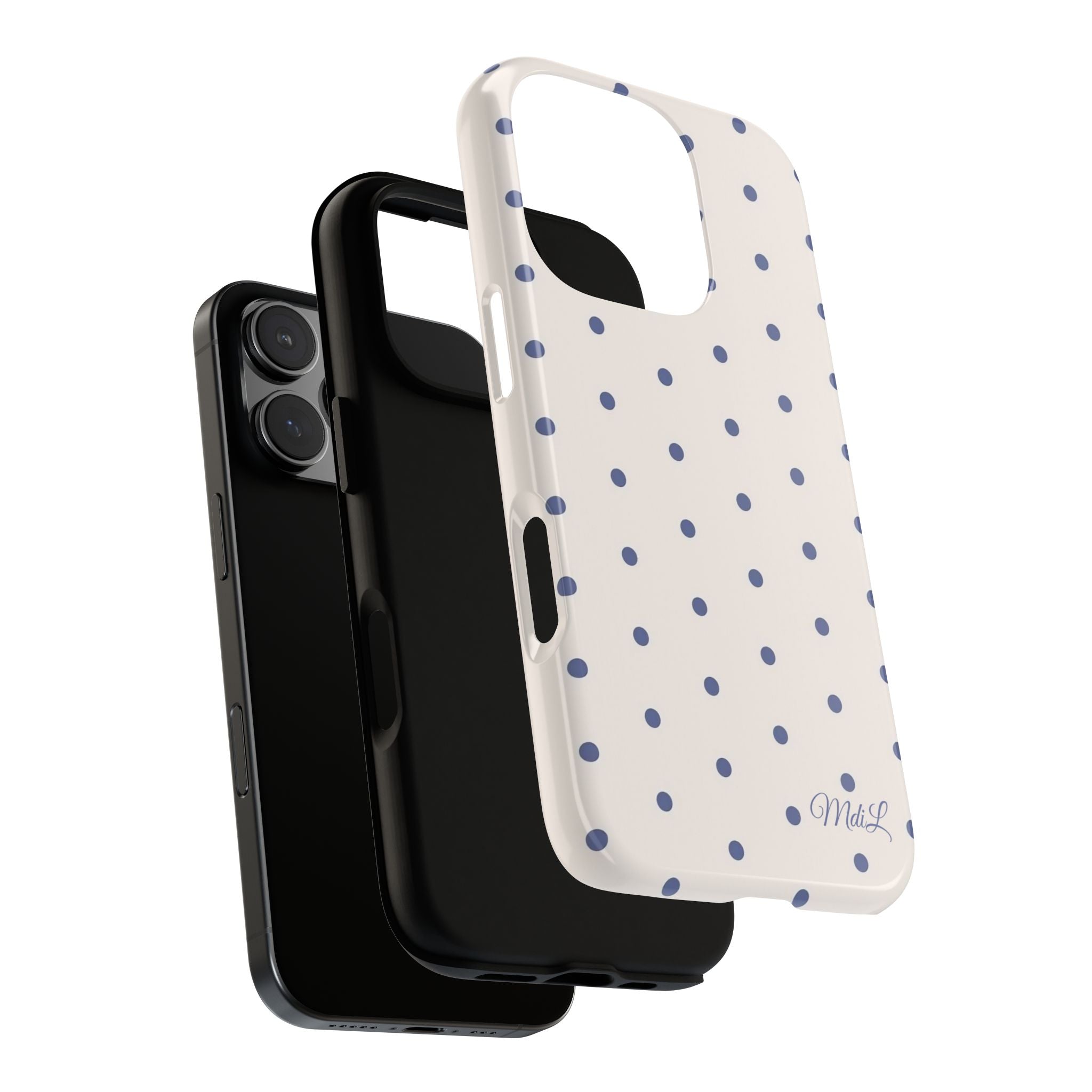 Polka Dots | Blue and White - Mare di Luna