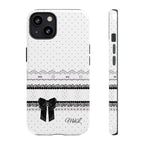 Dotted Lace | Black and White - Mare di Luna