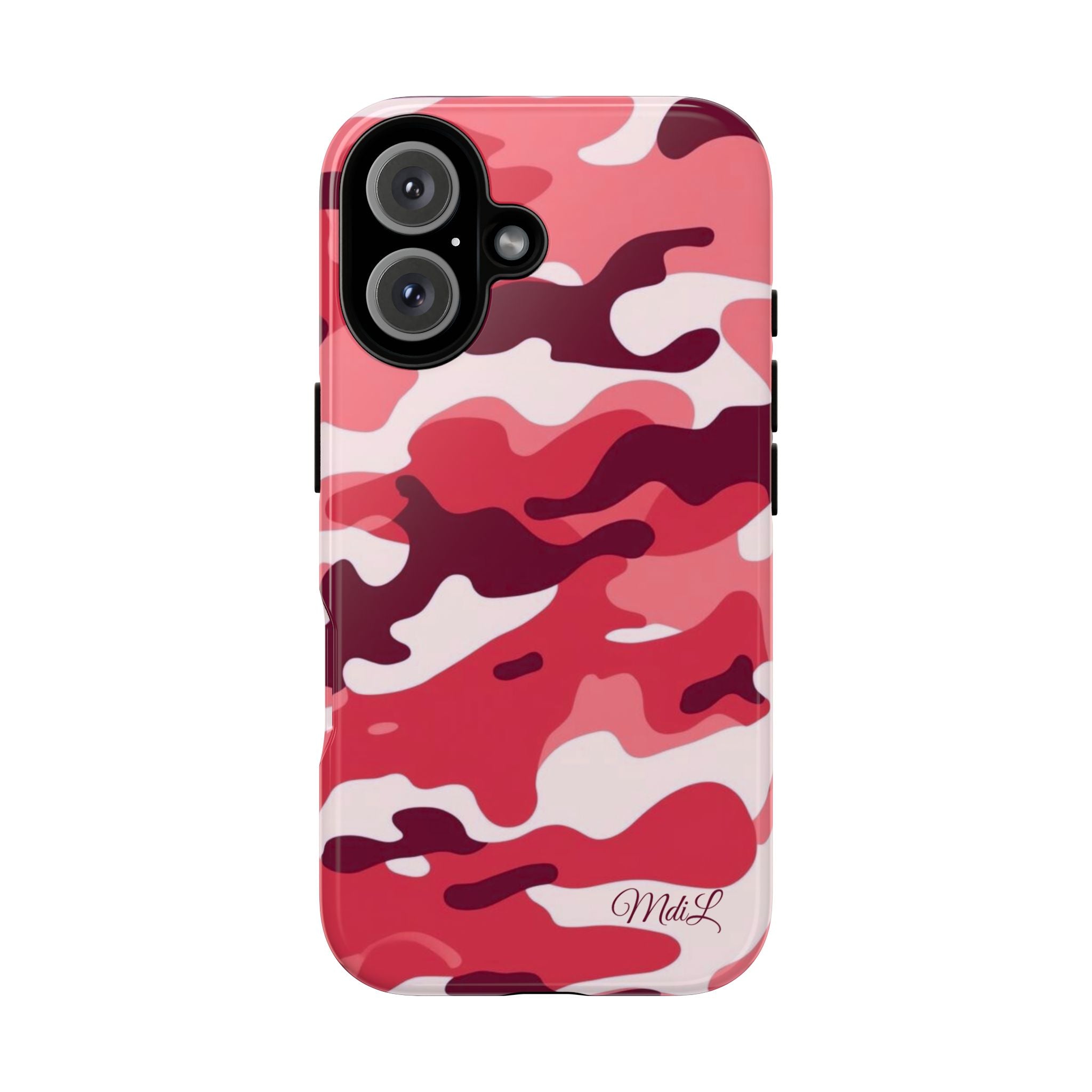Red Camo iPhone Case