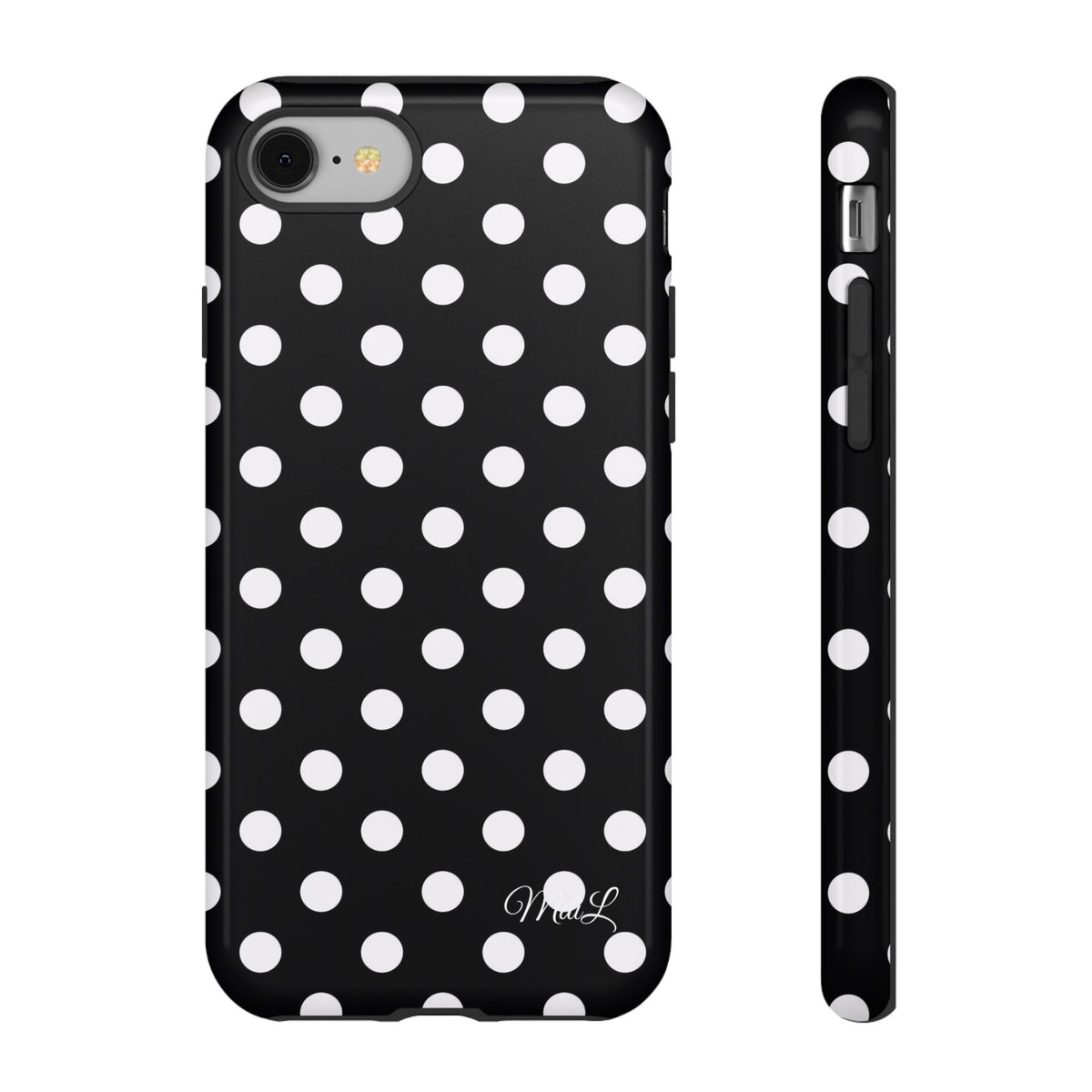 Polka Dots | White and Black - Mare di Luna