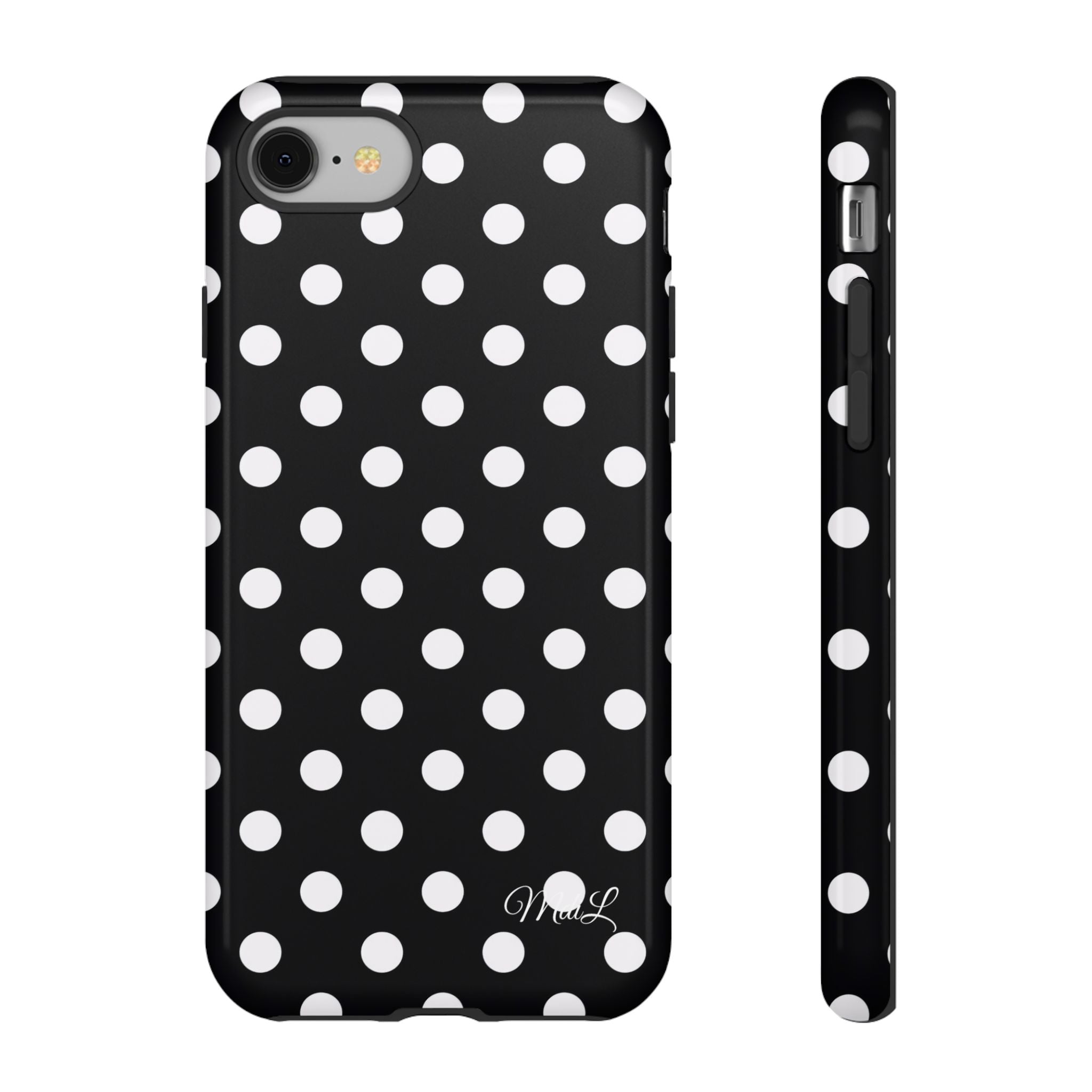 Polka Dots | White and Black - Mare di Luna