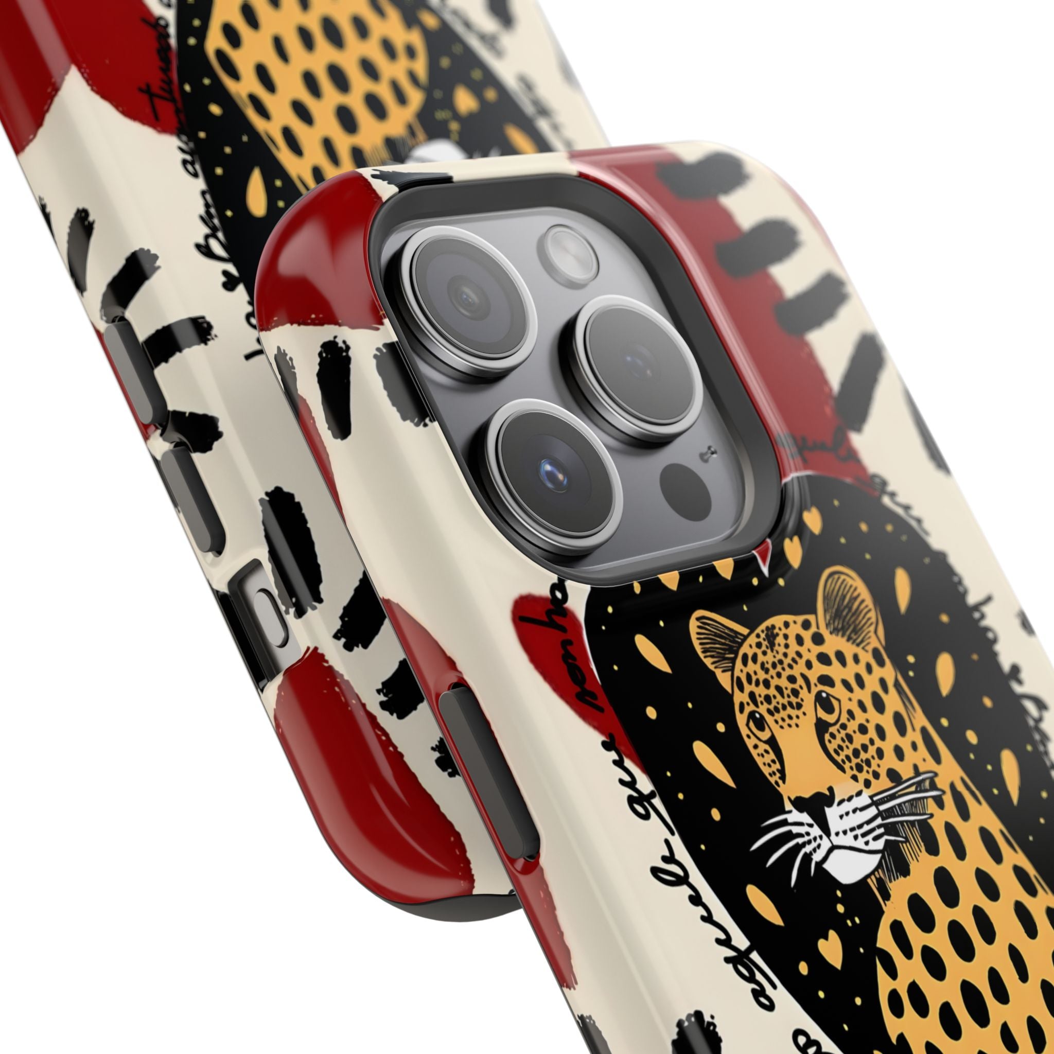 Leopard Hearts MagSafe