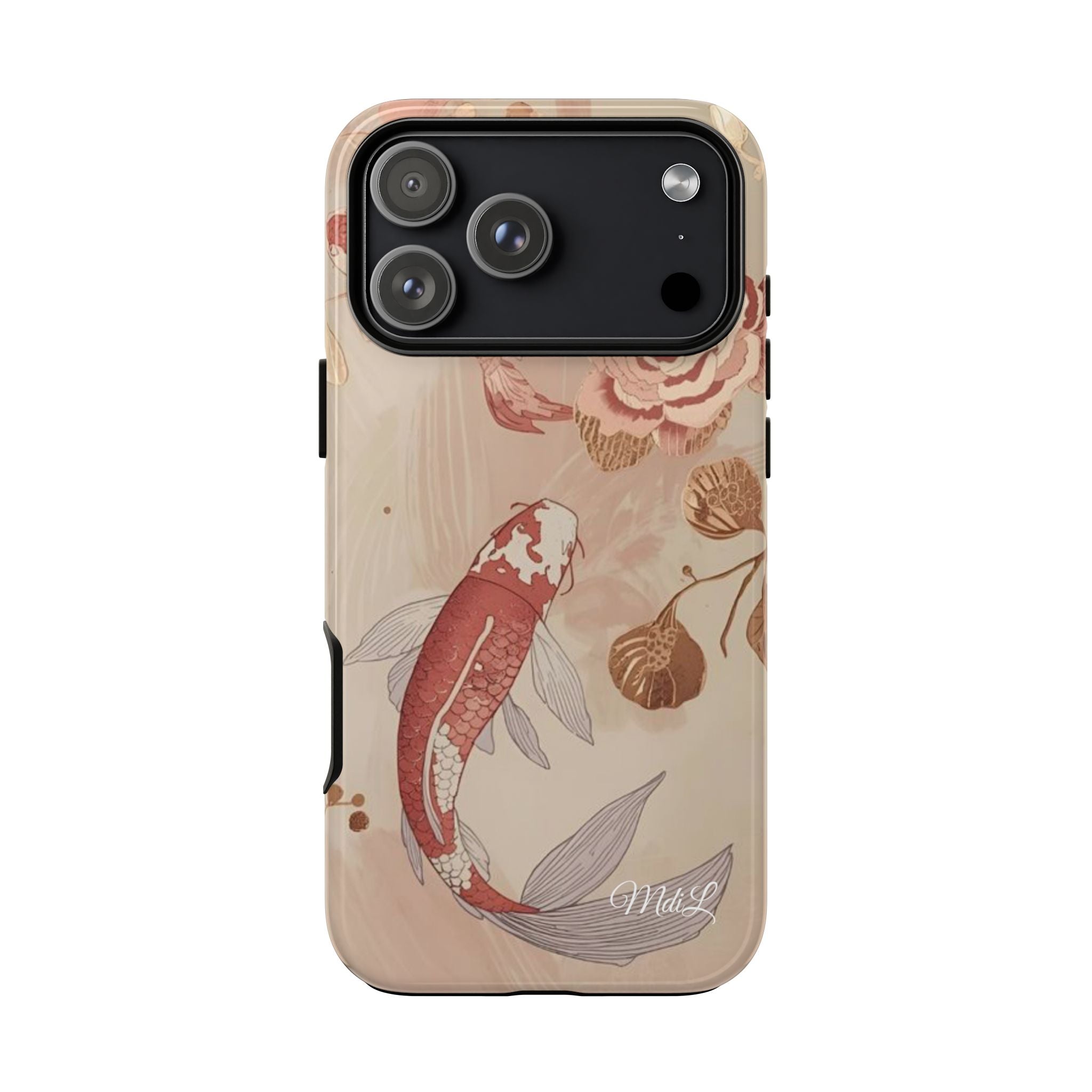 Rosy Koi Pond iPhone Case