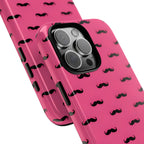 Pink Moustache iPhone Case