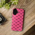 Pink Moustache iPhone Case