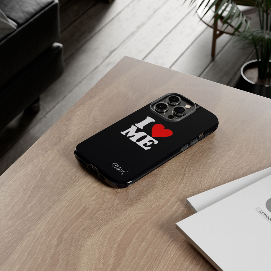 I Love Me iPhone Case