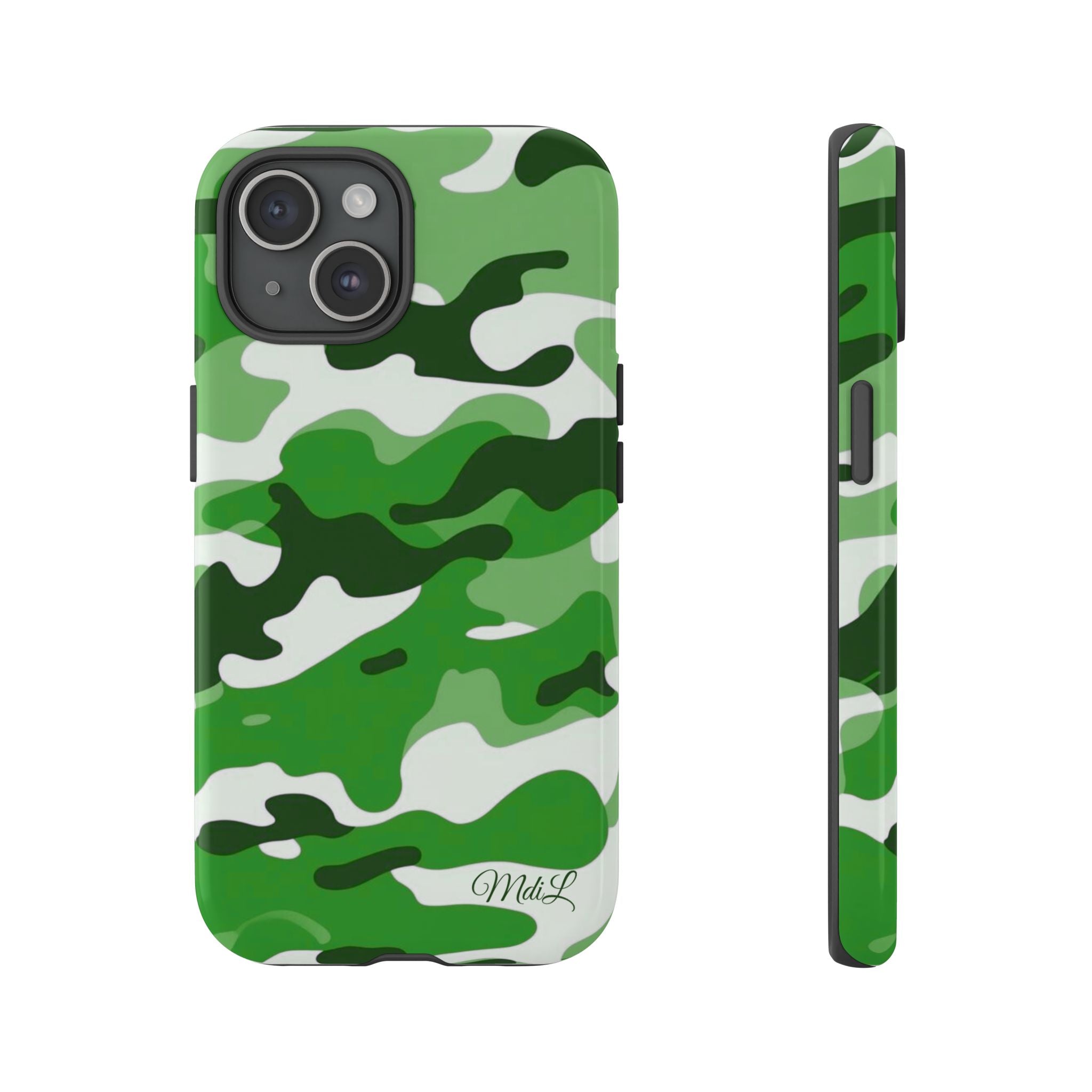Green Camo iPhone Case