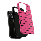 Pink Moustache iPhone Case