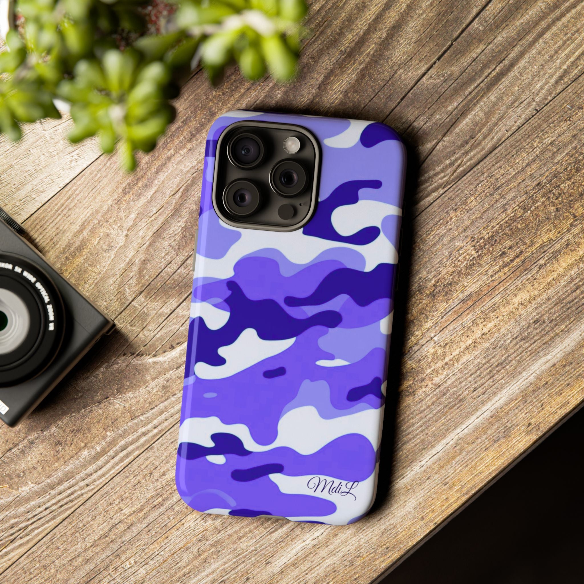 Bluey Camo iPhone Case