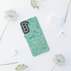 Teal Florals