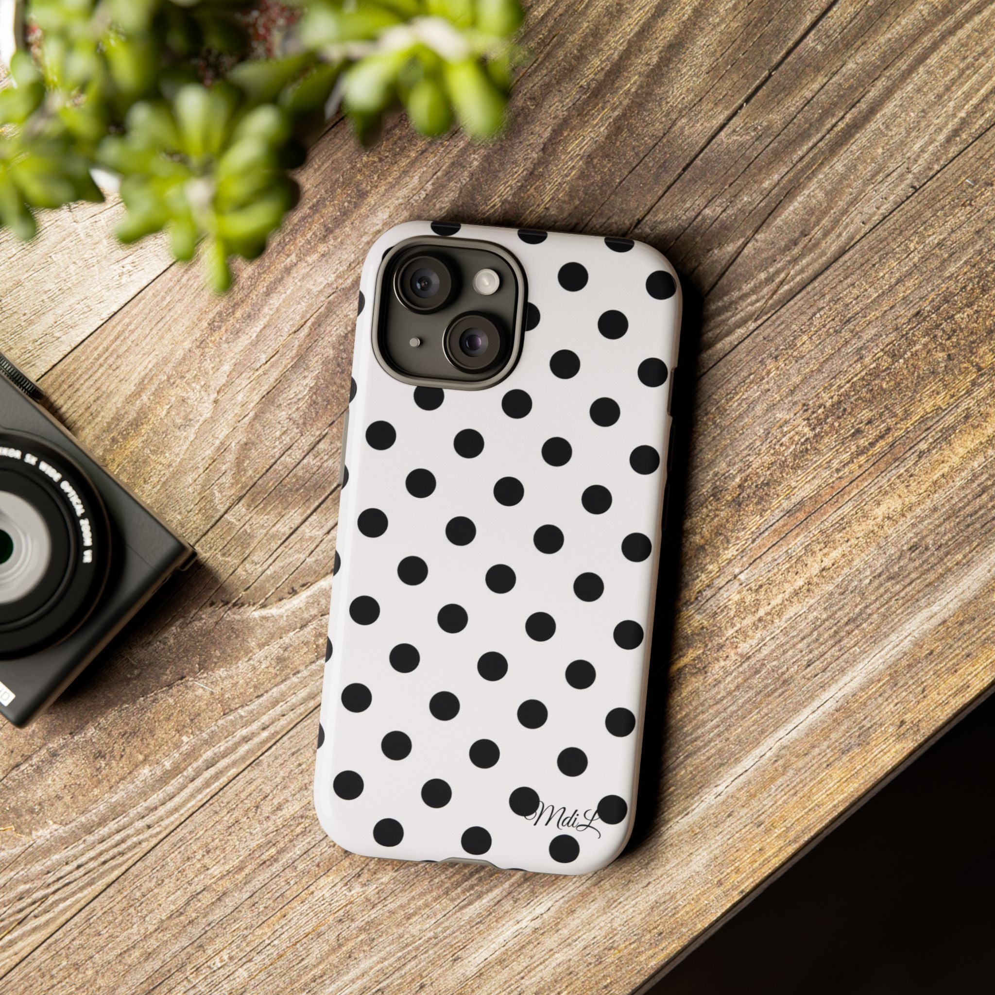 Polka Dots | Black and White - Mare di Luna