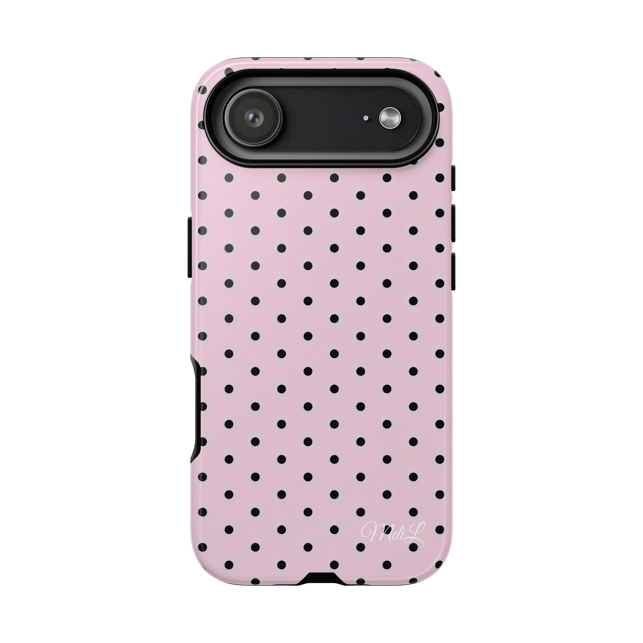 Polka Dots | Pink and Black - Mare di Luna