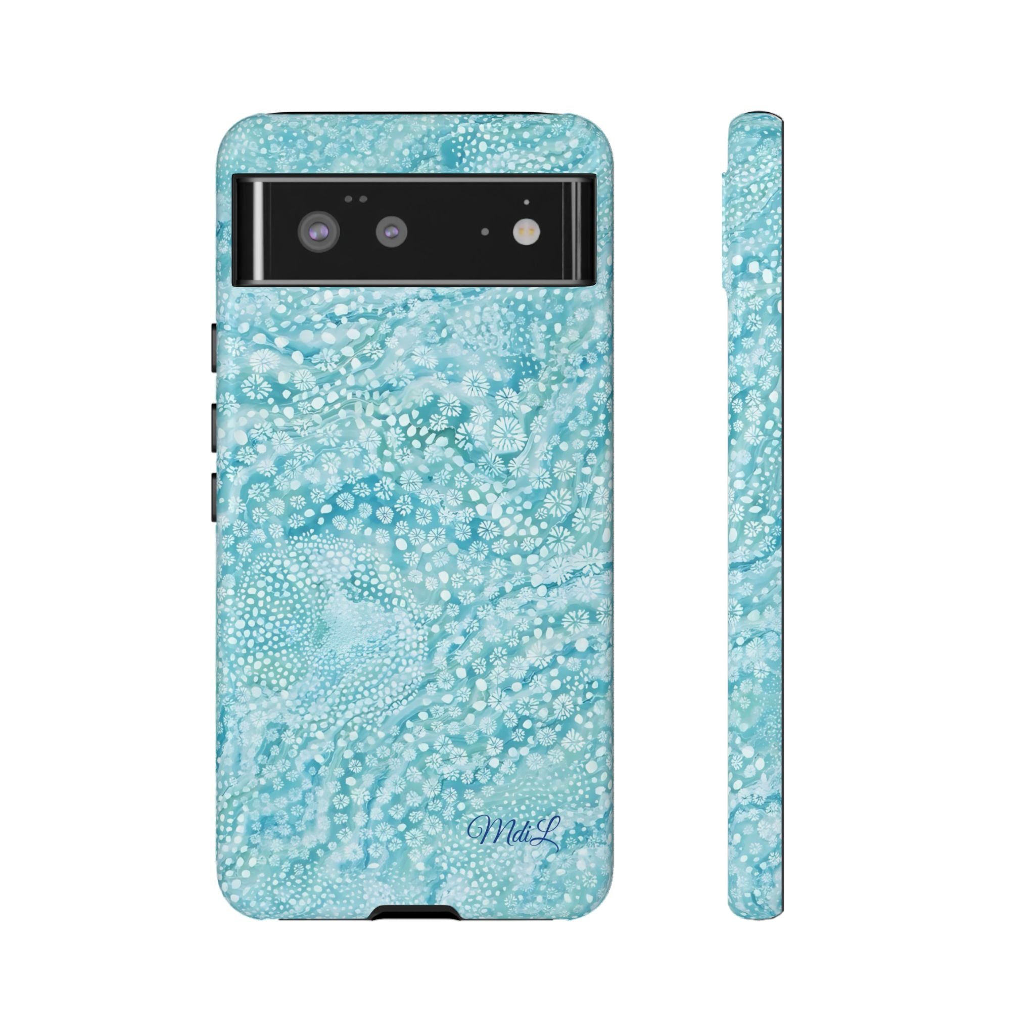 Teal Florals