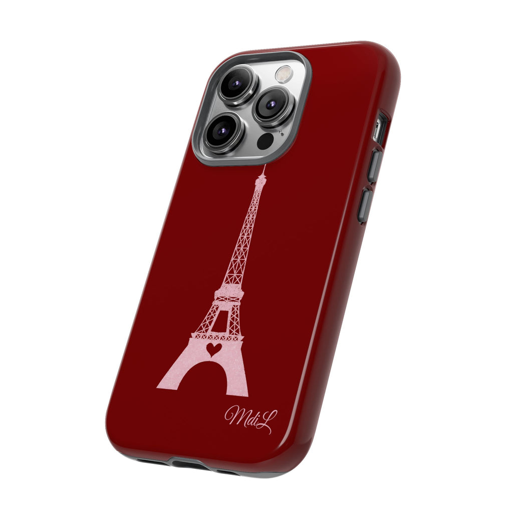 Eiffel Tower | Pink & Red - Mare di Luna