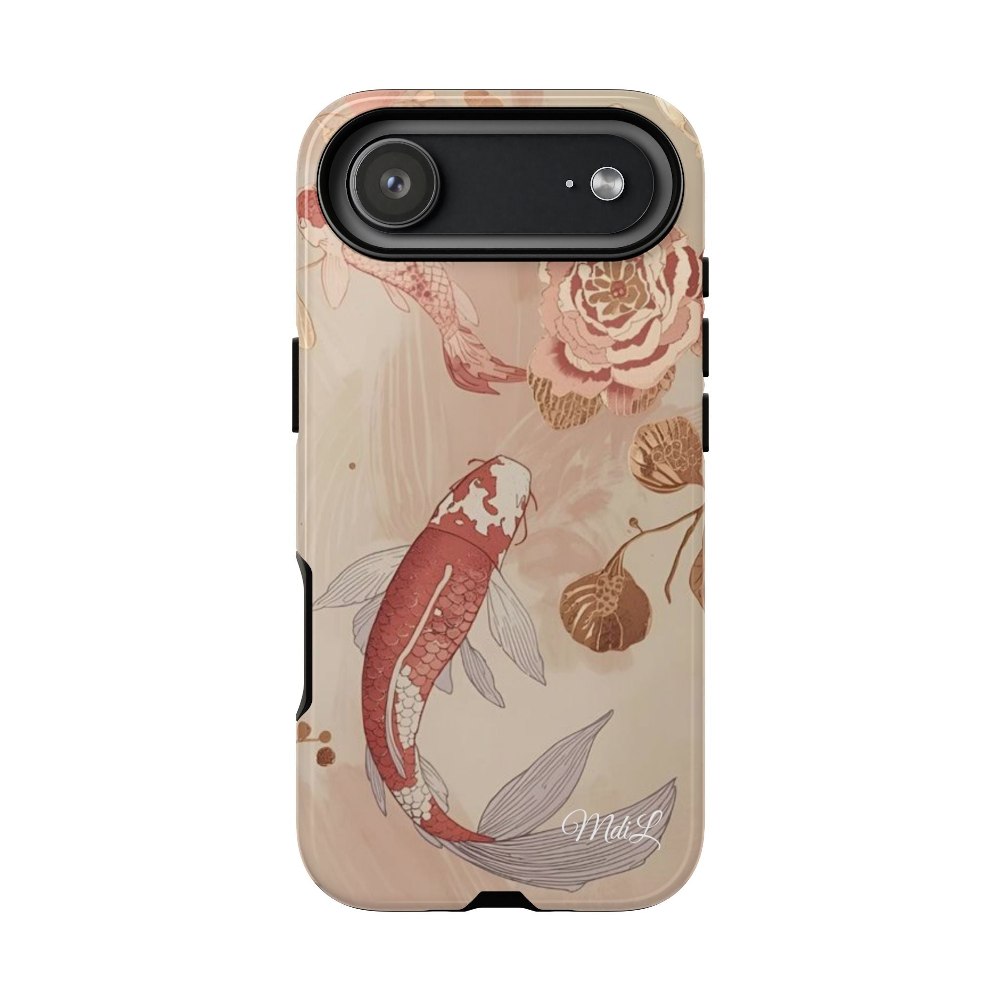 Rosy Koi Pond iPhone Case