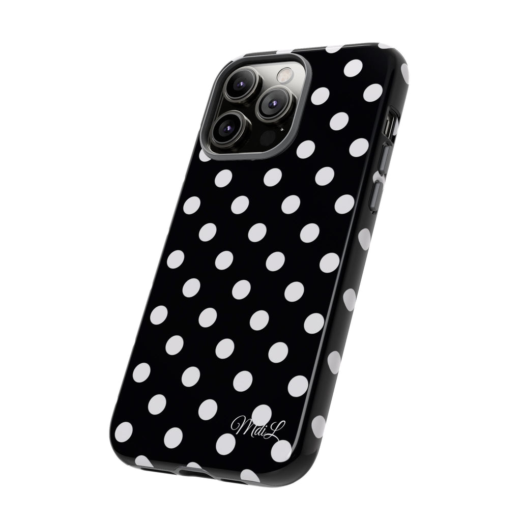 Polka Dots | White and Black - Mare di Luna
