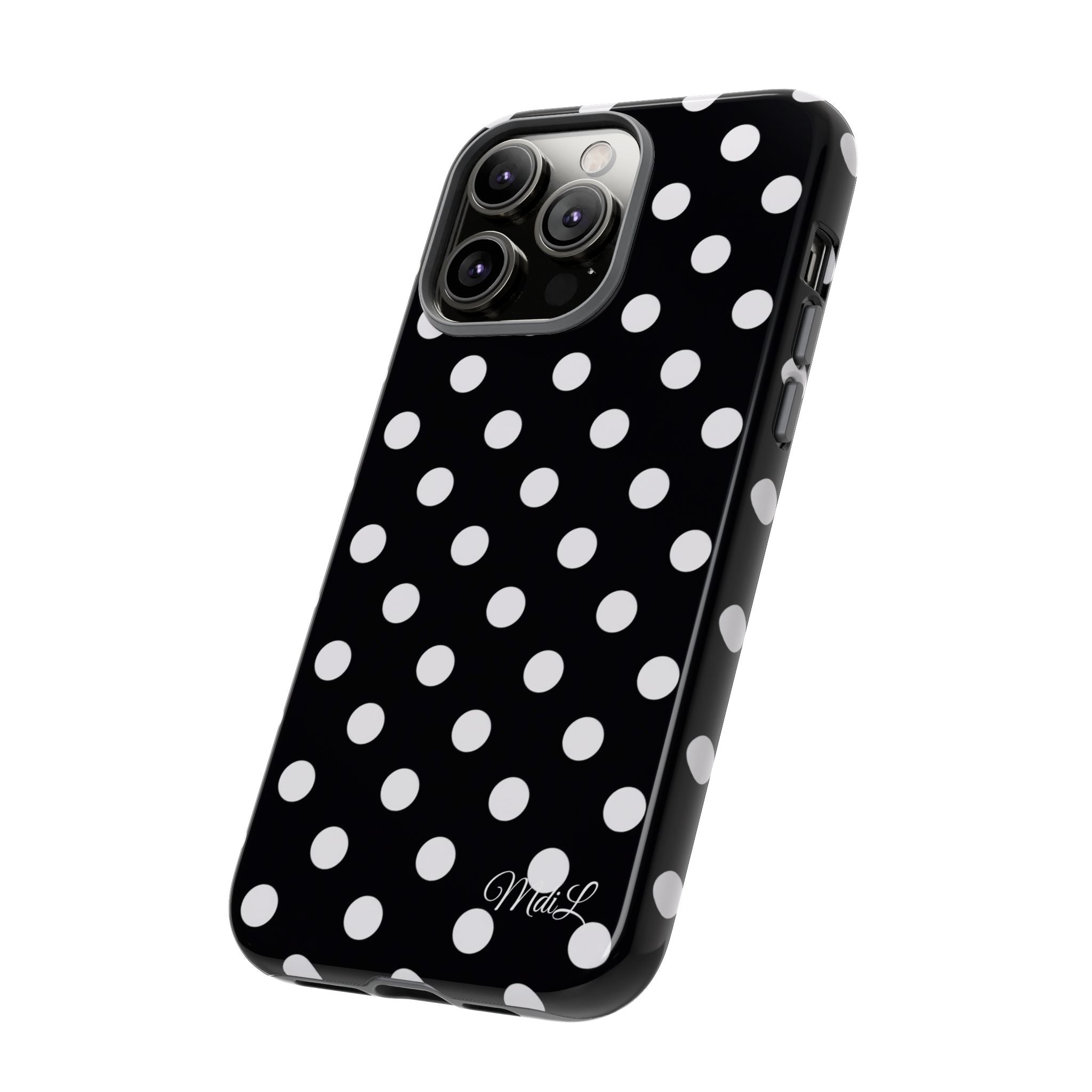 Polka Dots | White and Black - Mare di Luna