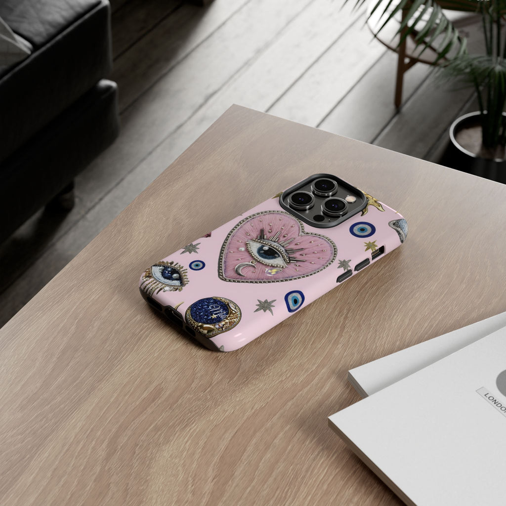 Evil Eye | Pink Heart - Mare di Luna