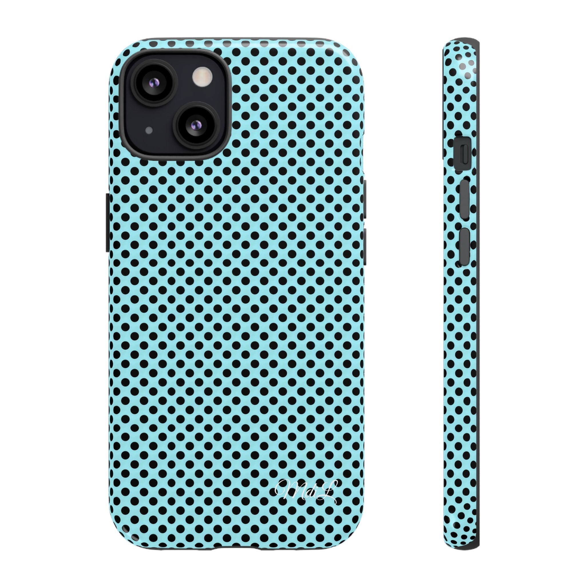 Polka Dots | Black and Blue - Mare di Luna