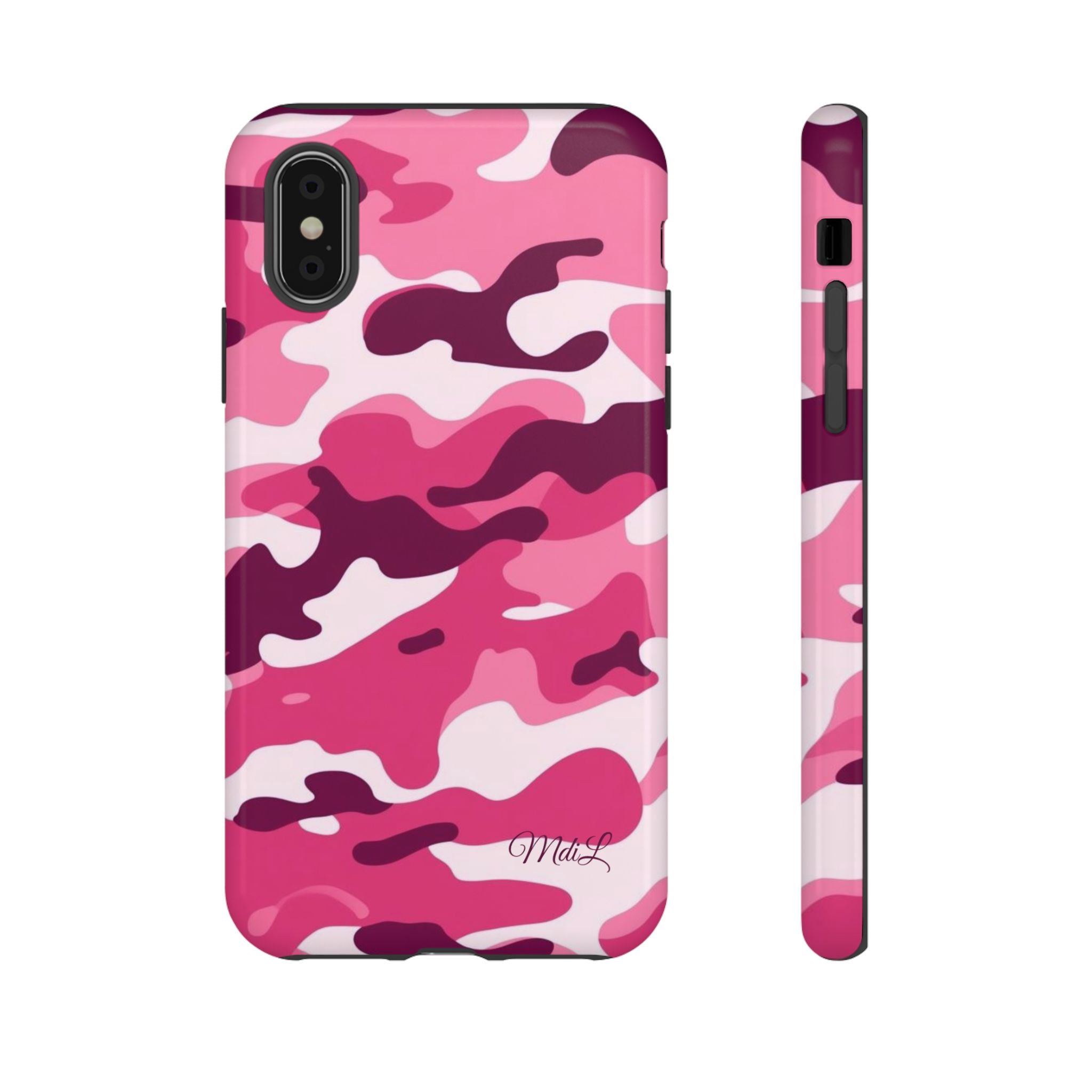 Pink Camo iPhone Case