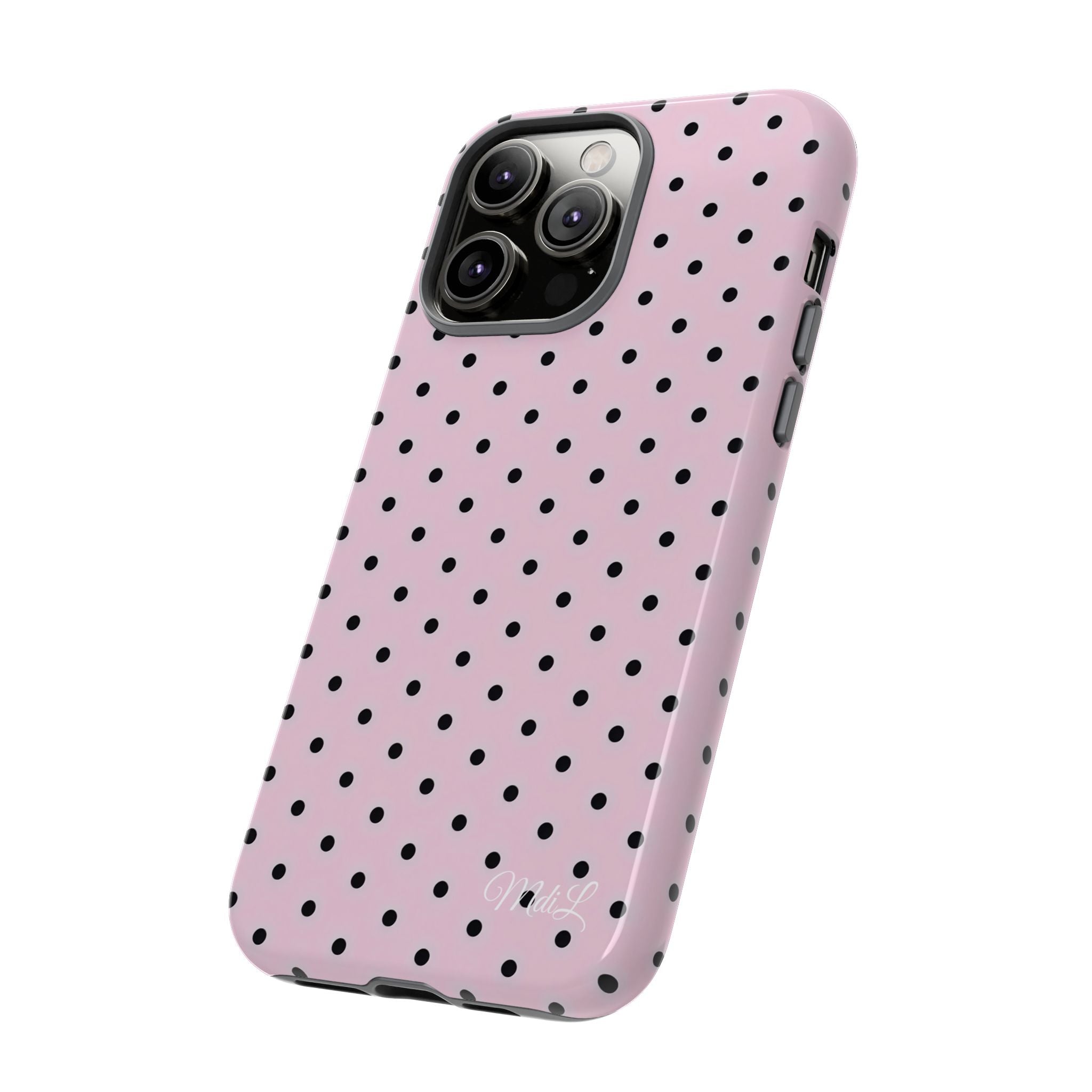 Polka Dots | Pink and Black - Mare di Luna