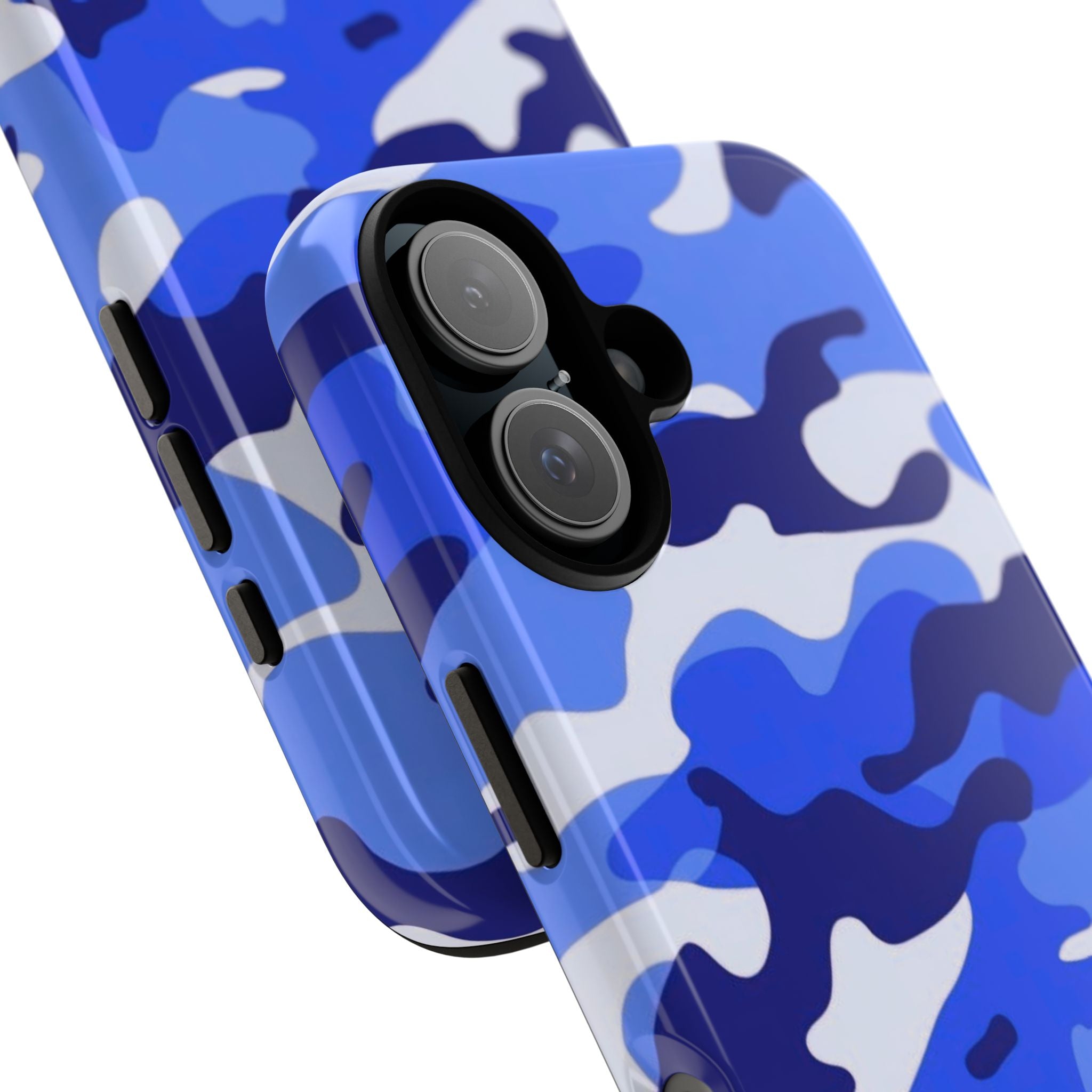 Blue Camo iPhone Case
