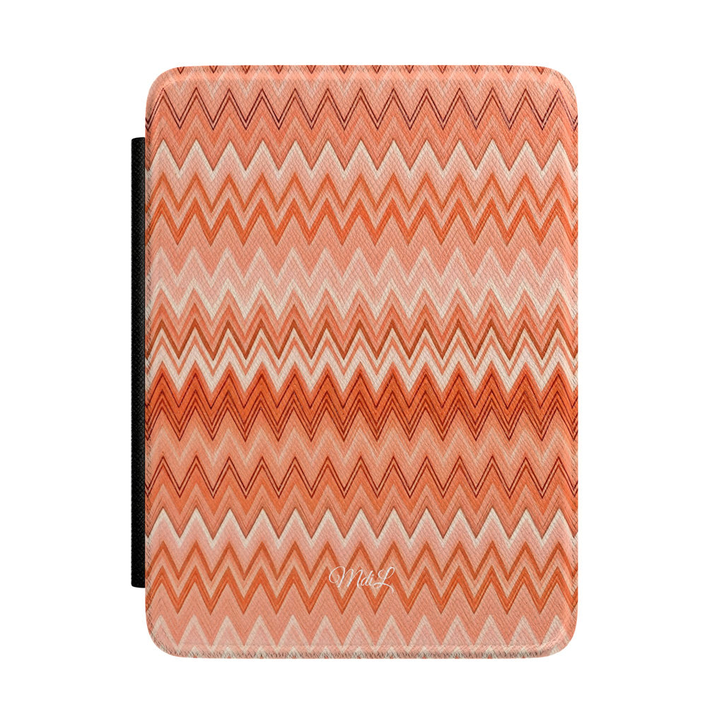 Coral Zag Kindle Case