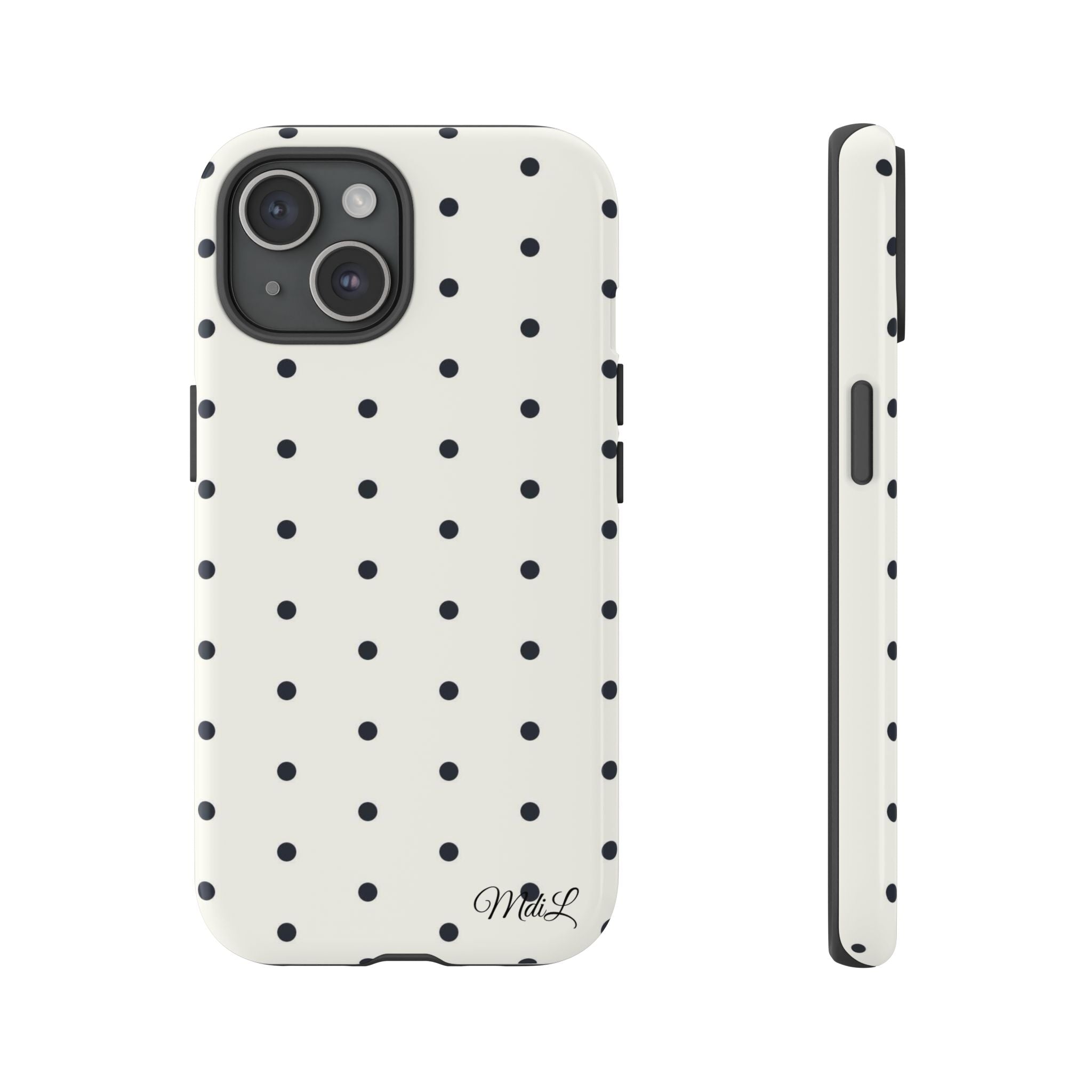 Polka Dots | Black and White - Mare di Luna