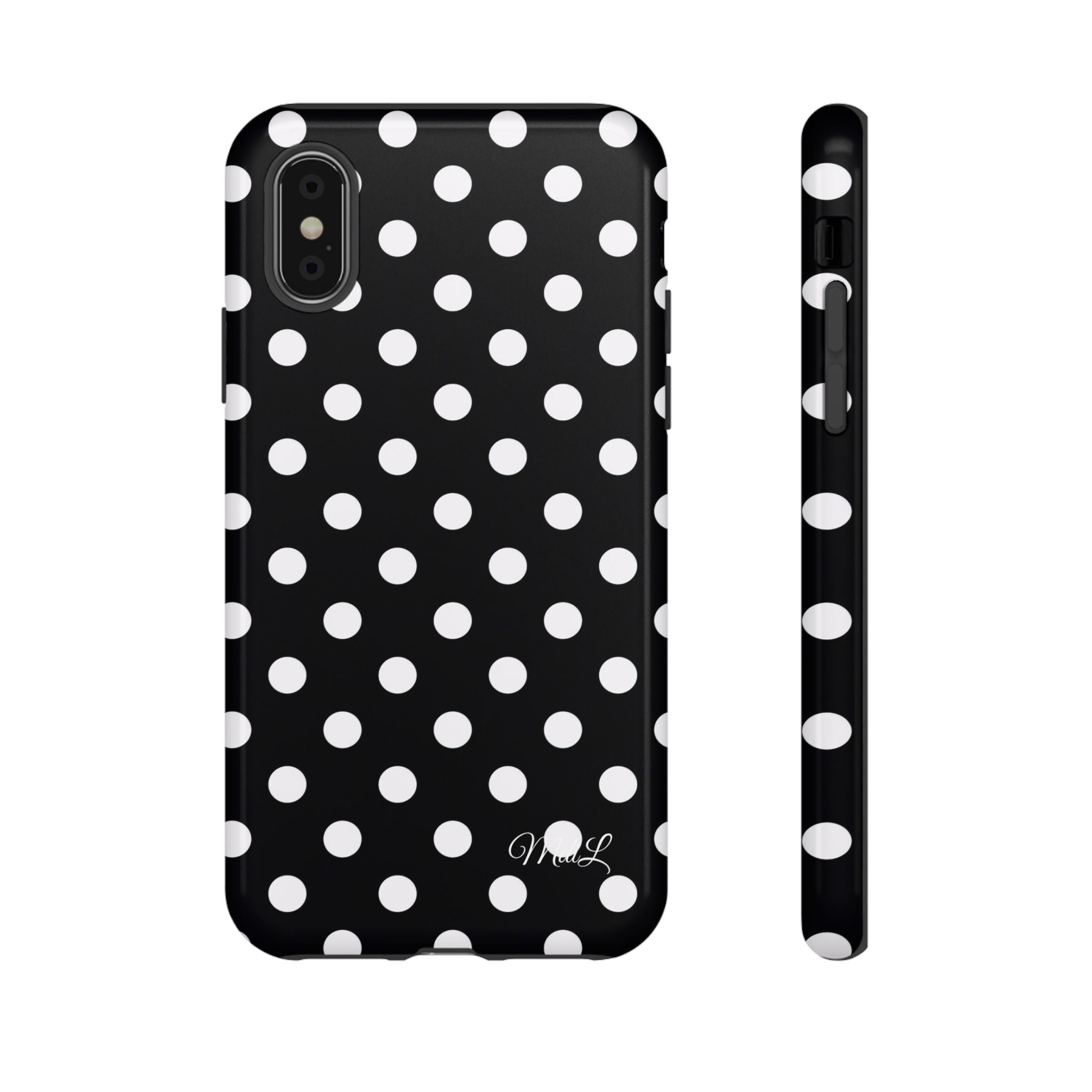 Polka Dots | White and Black - Mare di Luna