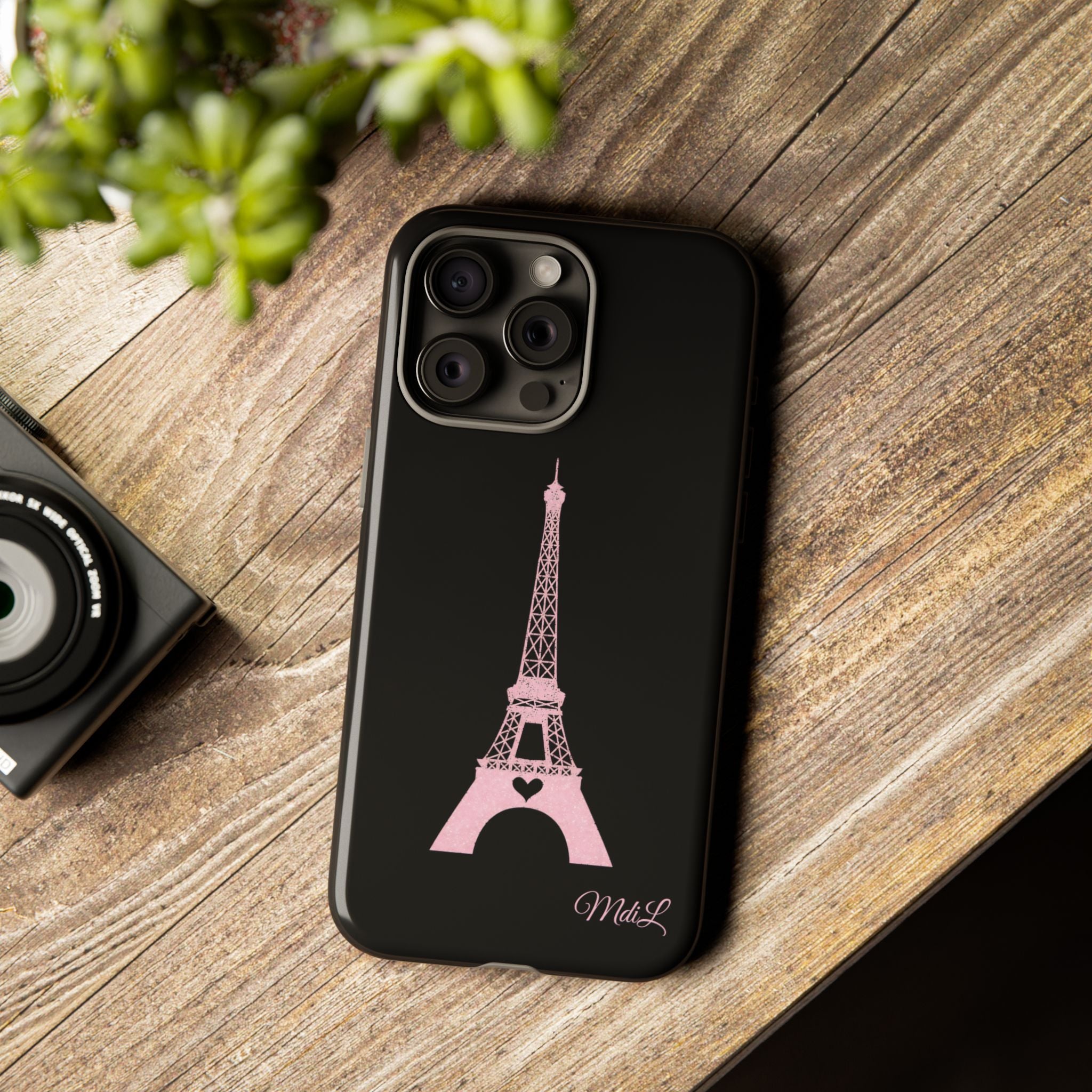 Eiffel Tower | Pink & Black - Mare di Luna