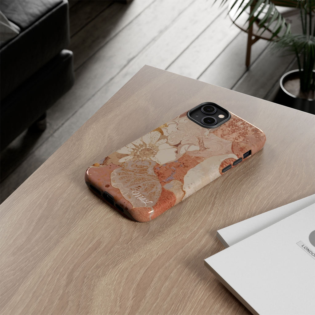 Sand Florals iPhone Case