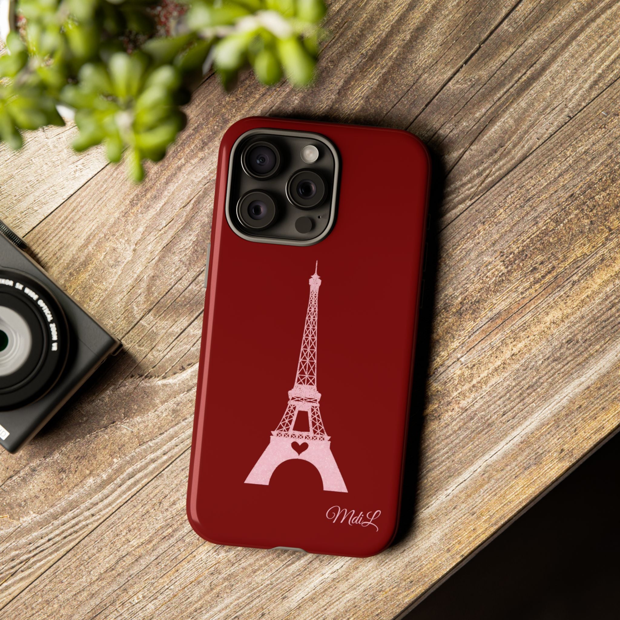 Eiffel Tower | Pink & Red - Mare di Luna