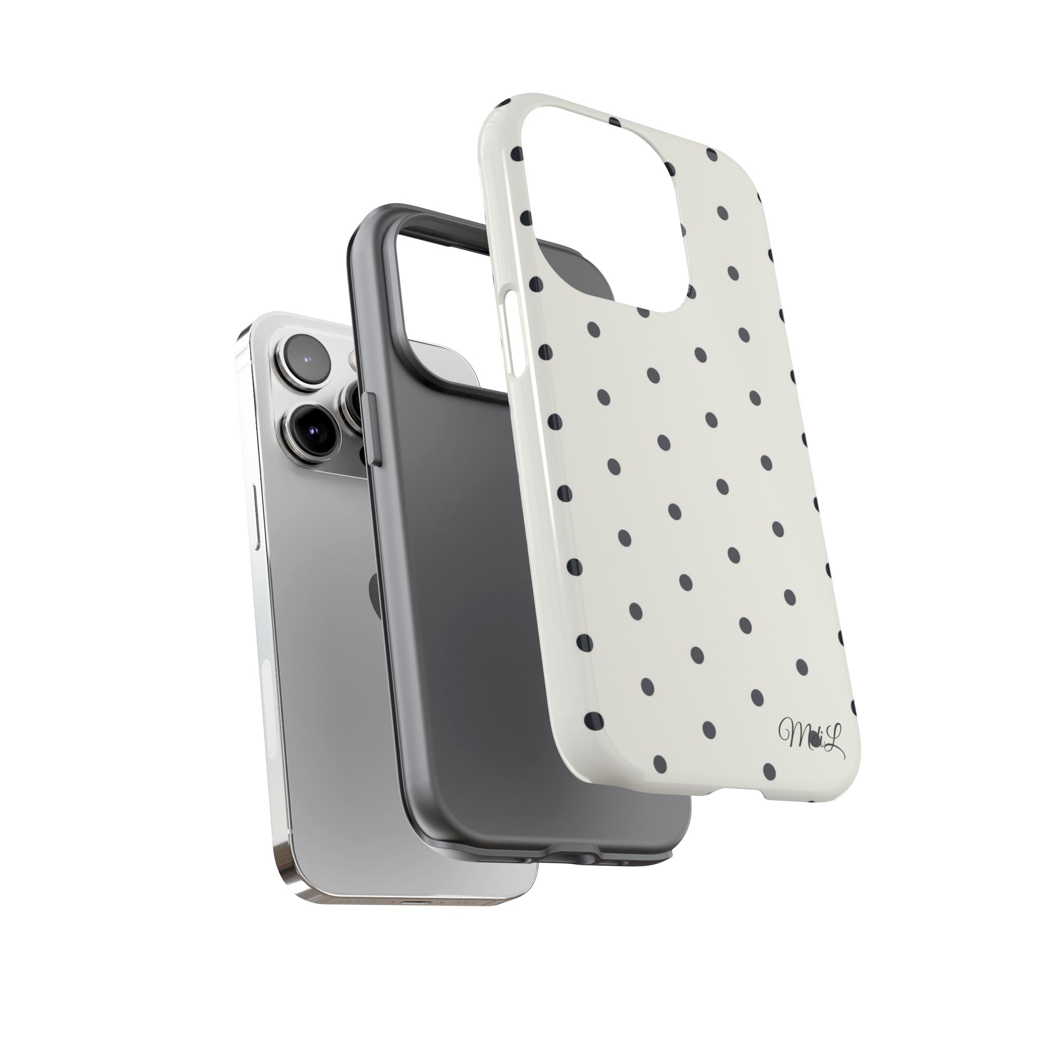 Polka Dots | Black and White - Mare di Luna