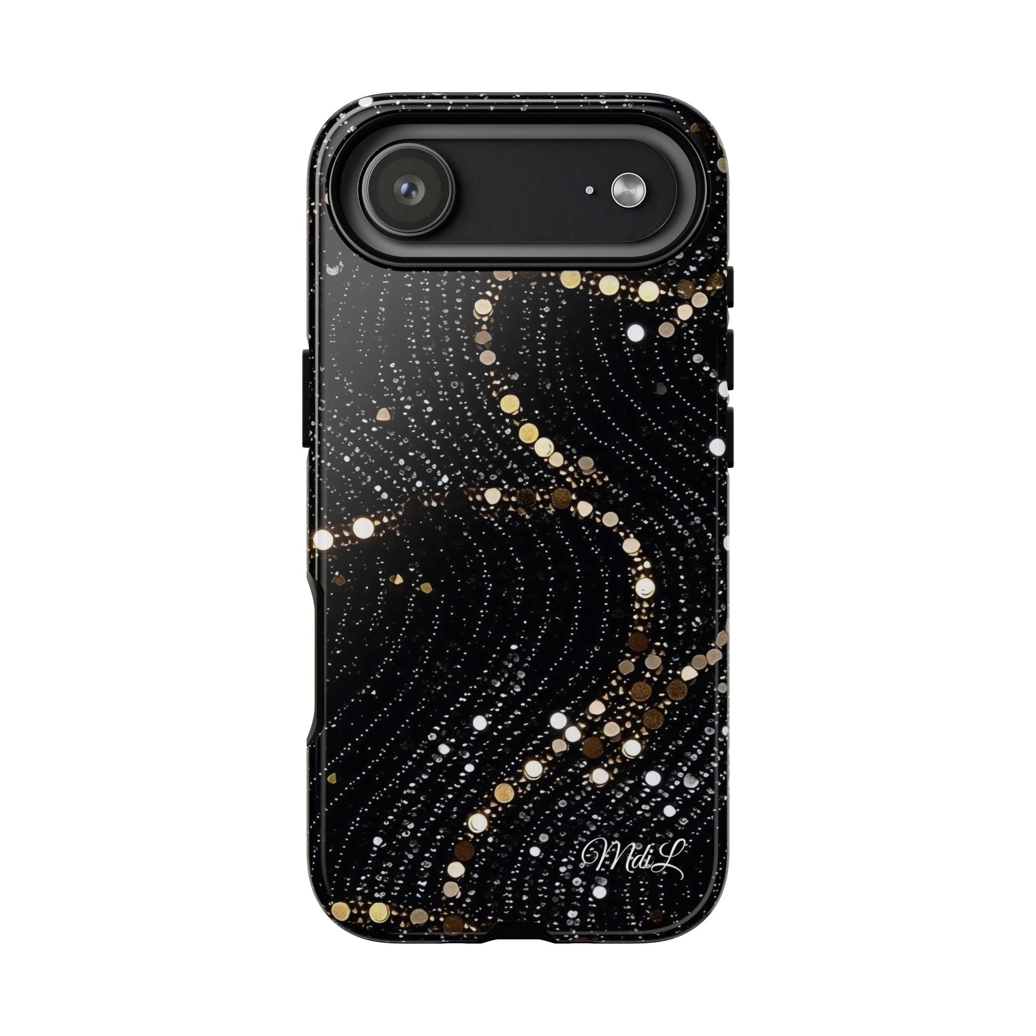 Sequin | Black and Gold - Mare di Luna