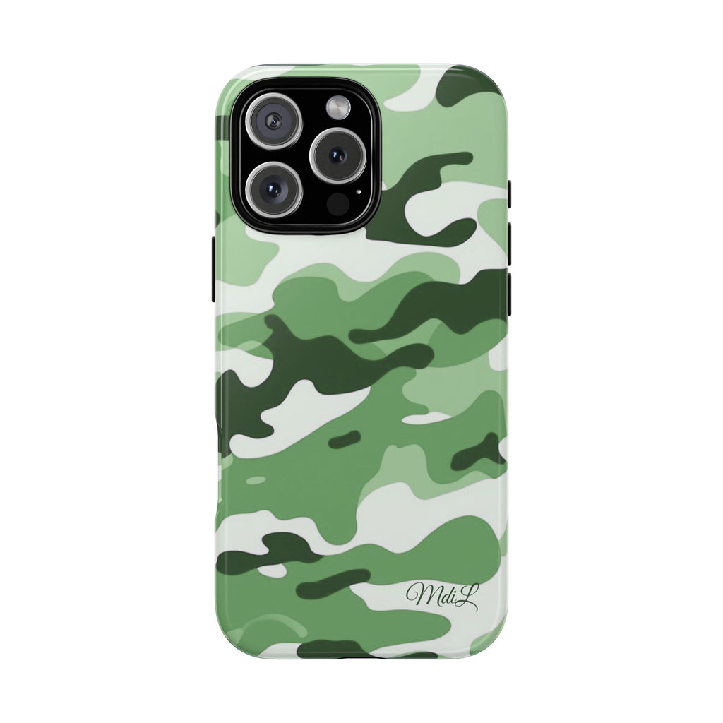 Mint Camo iPhone Case