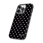 Polka Dots | Pink and Black - Mare di Luna