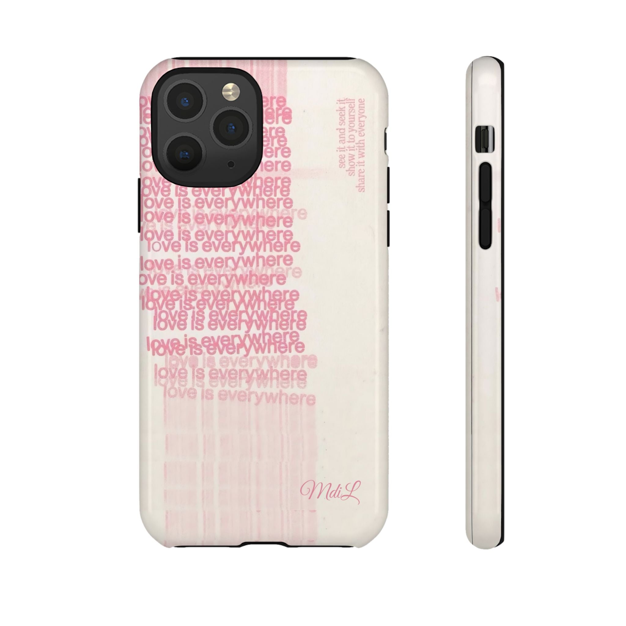 Love is Everywhere | Pink and White - Mare di Luna