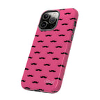 Pink Moustache iPhone Case