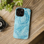 Teal Paisley