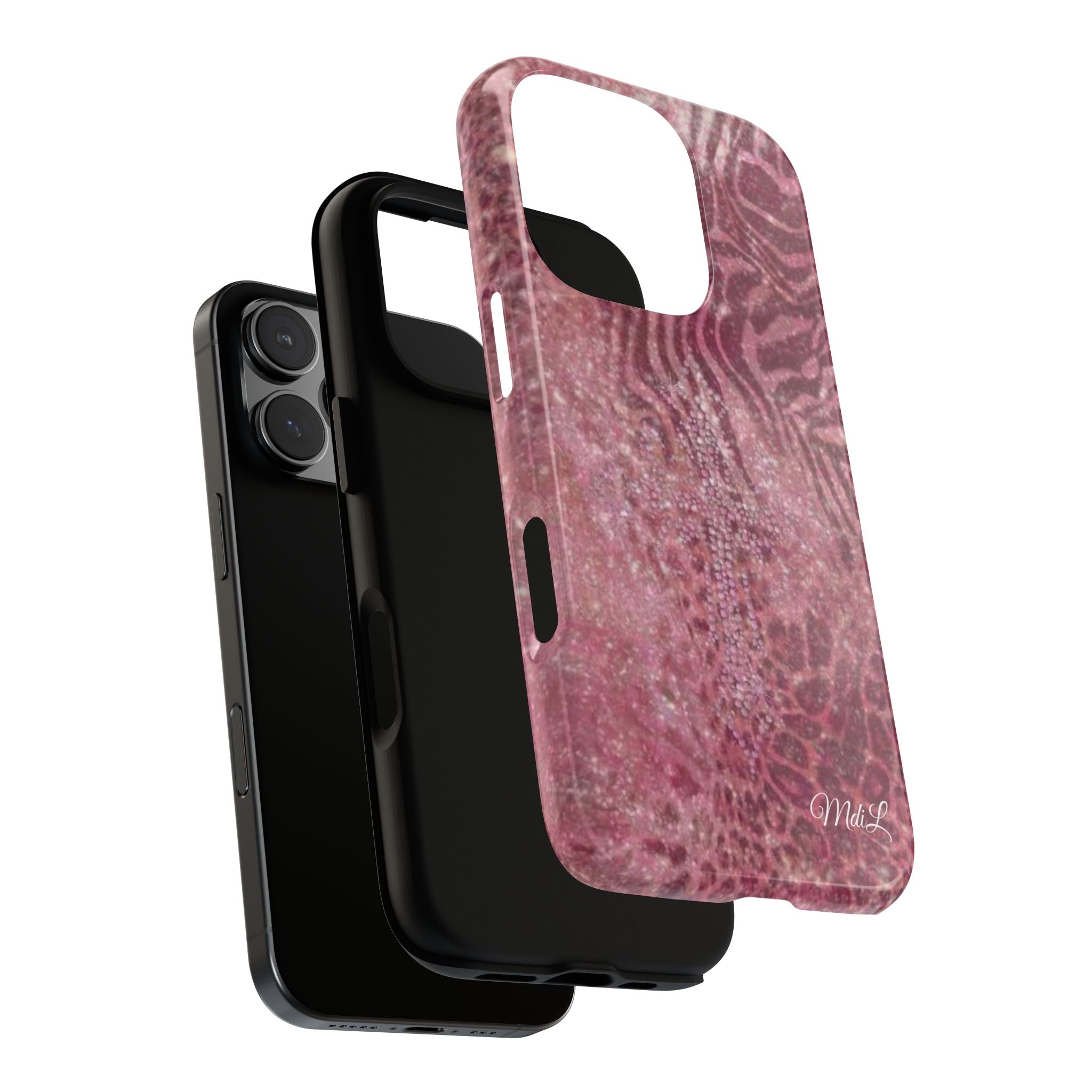 Pink Cross iPhone Case