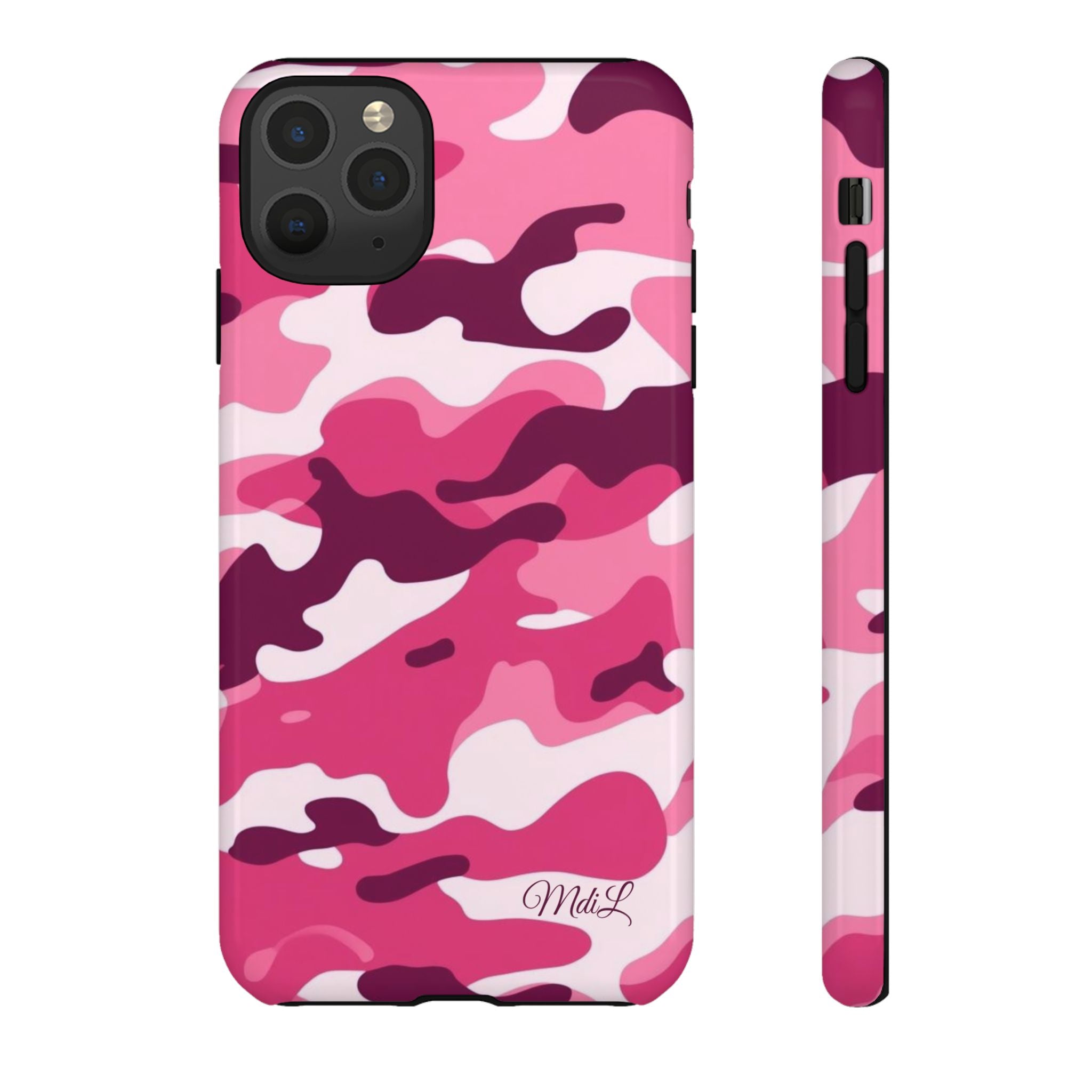 Pink Camo iPhone Case
