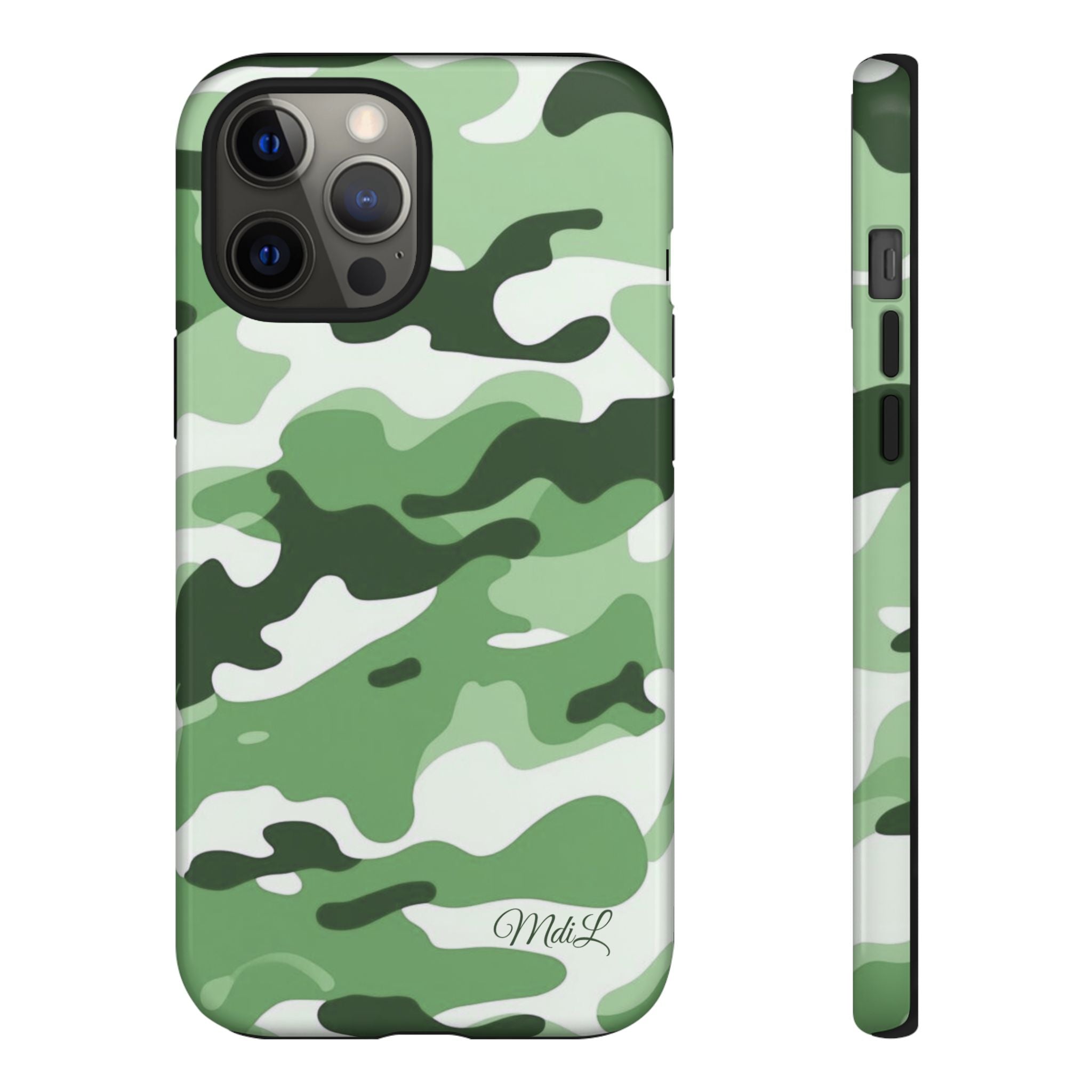 Mint Camo iPhone Case