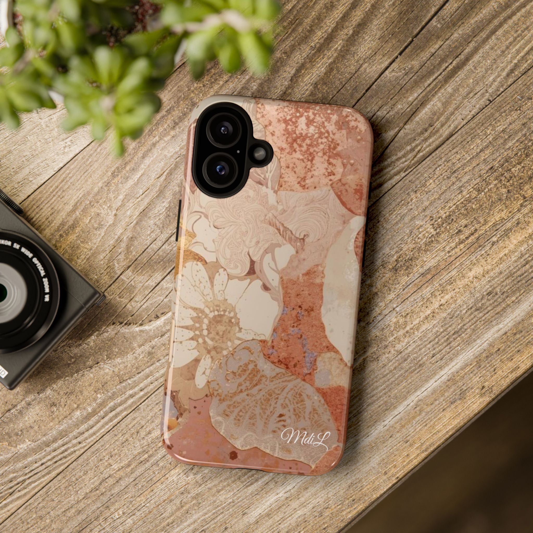 Sand Florals iPhone Case