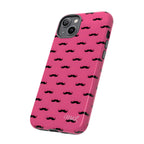Pink Moustache iPhone Case