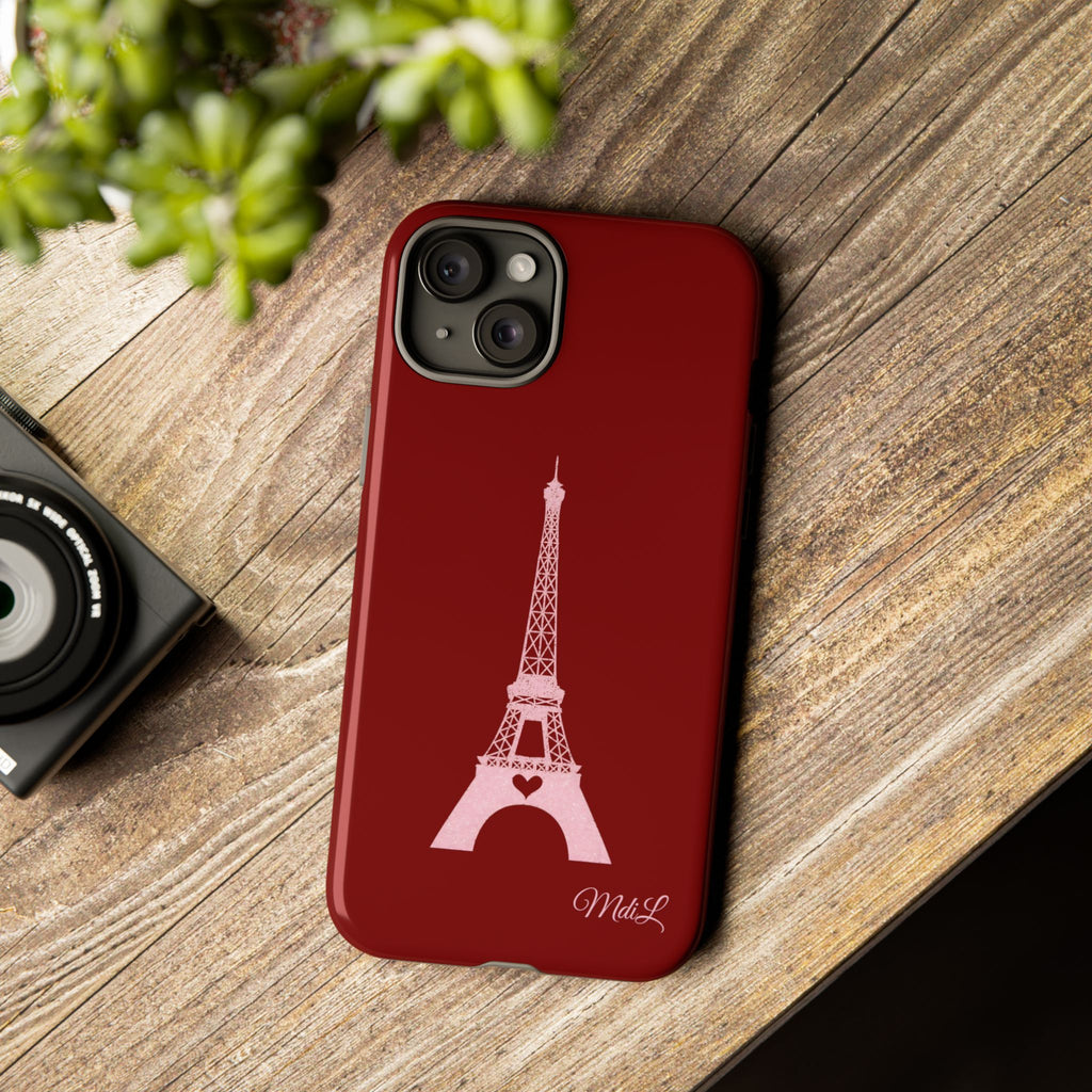 Eiffel Tower | Pink & Red - Mare di Luna