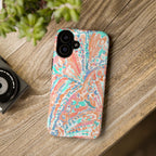 Coral & Teal