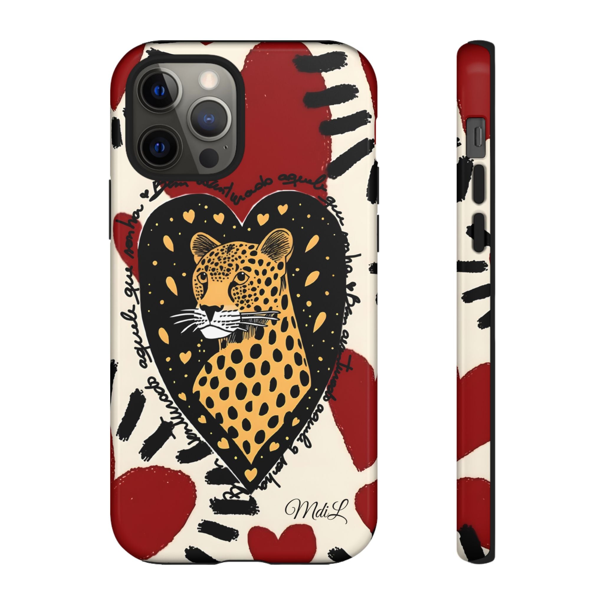 Leopard | Red Hearts - Mare di Luna