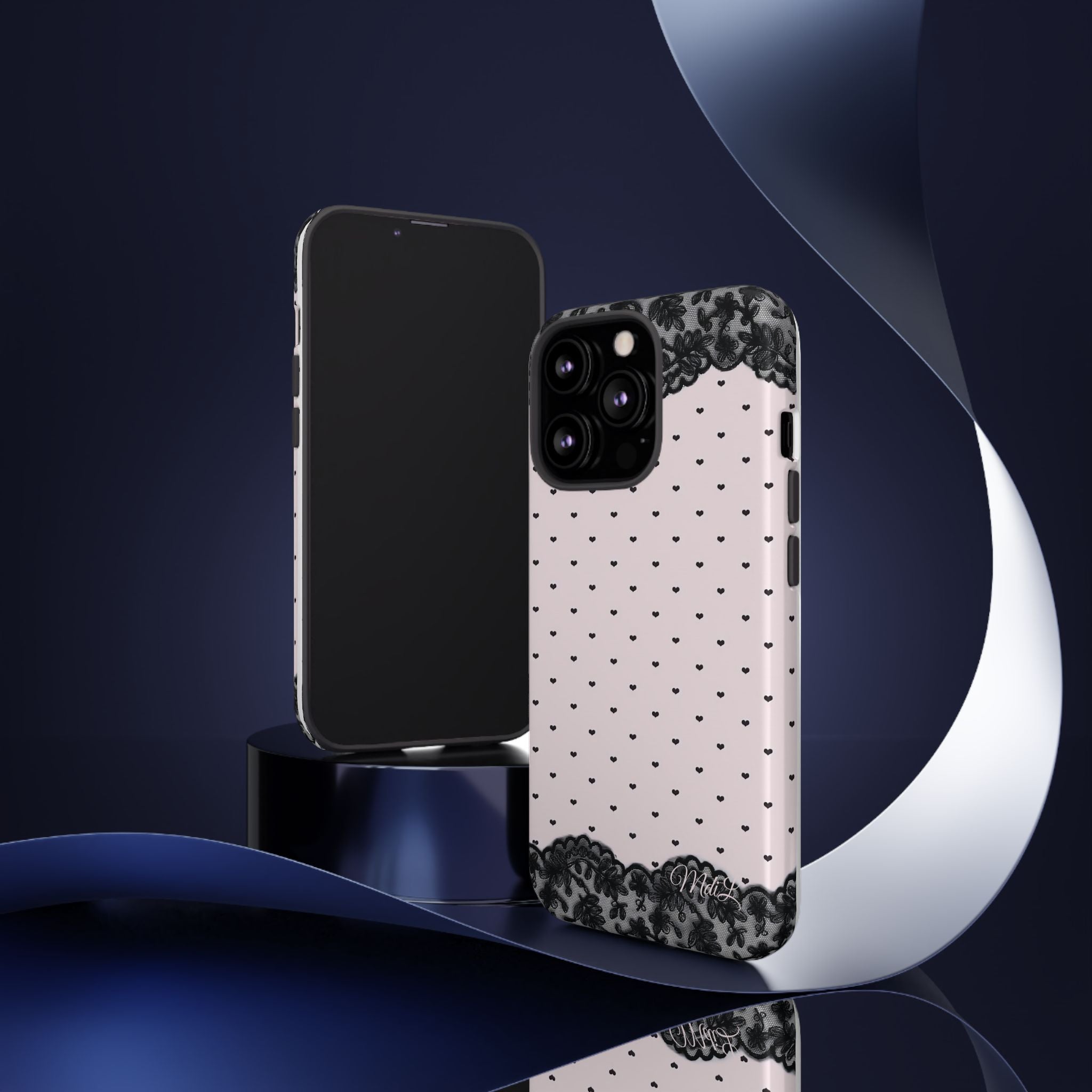 Love Lace | Black and Pink - Mare di Luna